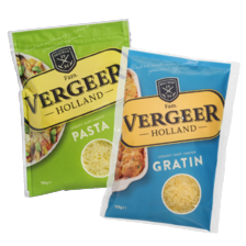 Vergeer geraspte kaas